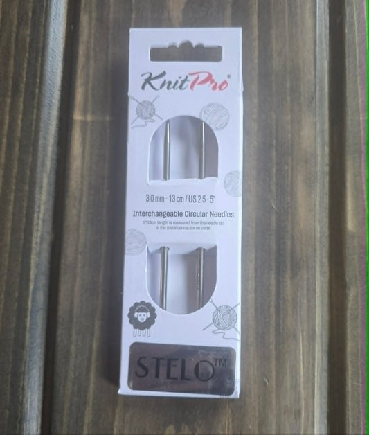 Stelo Lace Interchangeable Circular Needle Tips - 5"